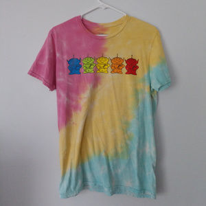 Disney Pixar Toy Story Alien Claw Tie Dye Shirt